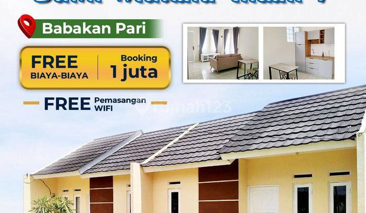 Dijual Rumah Subsidi Konsep Cluster, Hanya 850m Dari Pt, Gunung Salak. 
 1