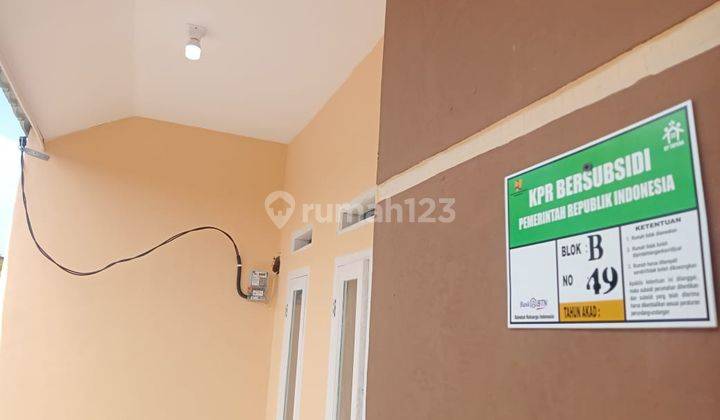 Dijual Rumah Subsidi Konsep Cluster Dekat Exit Tol Cigombong 2