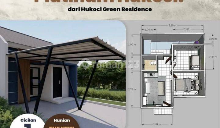 Dijual Rumah Termurah Satu Lantai Dekat Smp Mardiyuana Cianjur 1