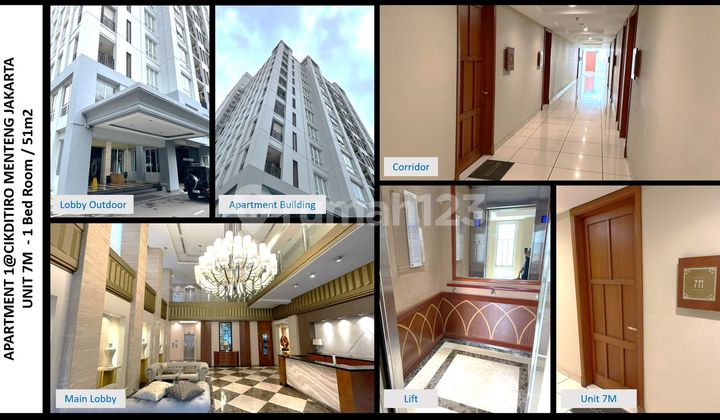 Dijual Apartemen Lokasi Strategis Dekat Area Menteng