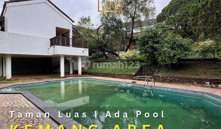 Rumah 2 Lantai Ada Pool, Taman, Garasi Carport Luas 1