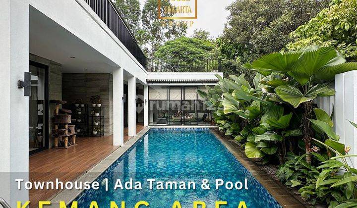 Rumah 2 Lantai Modern Minimalis Ada Pool Prime Area  1