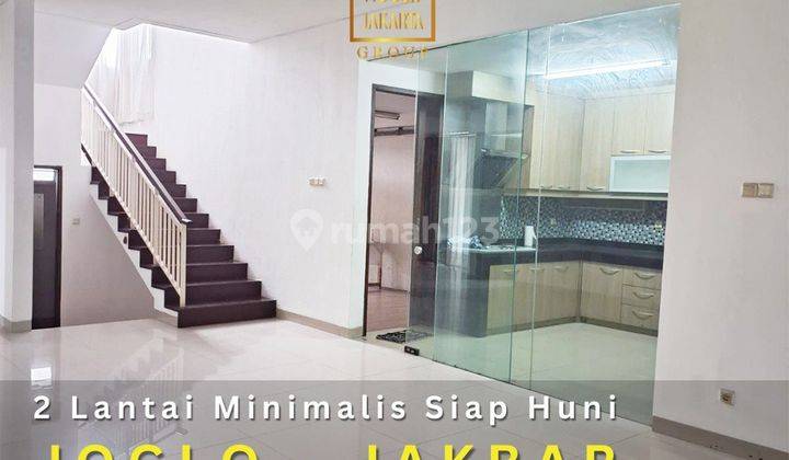 Rumah 2 Lantai Minimalis One Gate System Dekat Senayan 1