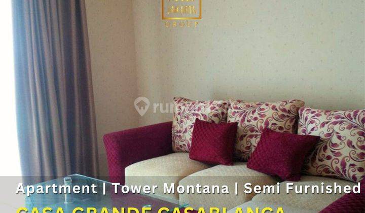 Apartemen Casa Grande 2+1 BR Semi Furnished 1