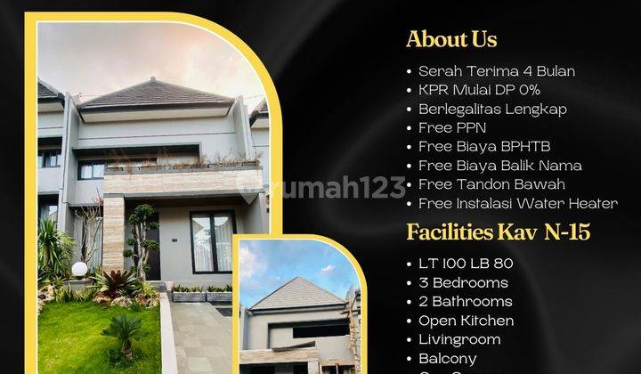 Rumah Villa View Cantik Design Modern Lokasi di Kota Batu  2