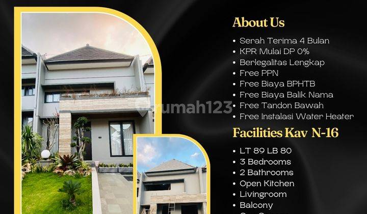 Rumah Modern 2 Lantai Lokasi di Kota Batu Depan Jatim Park 3 2