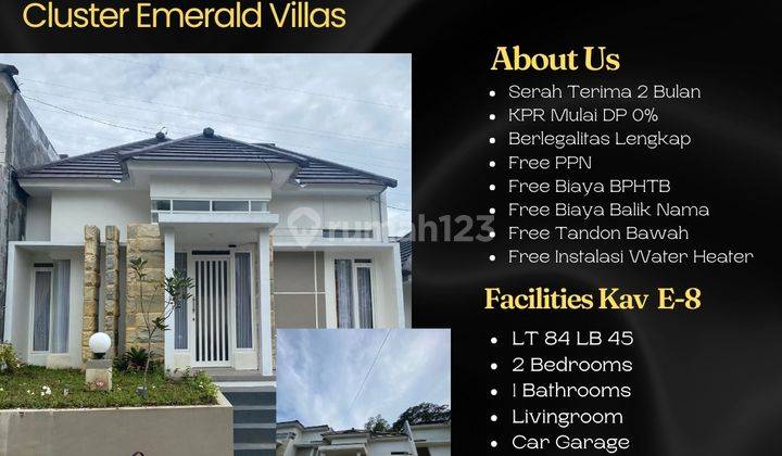 Dijual Rumah Murah Design Modern 1 Lantai di Kota Batu 1