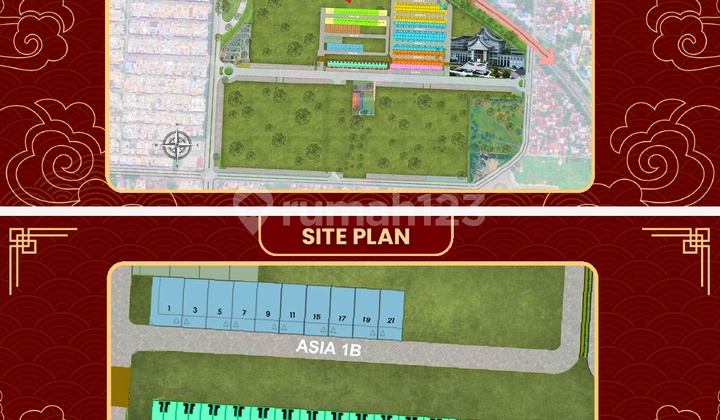 Ruko Pesona Indah Cemara Cluster Asia 2