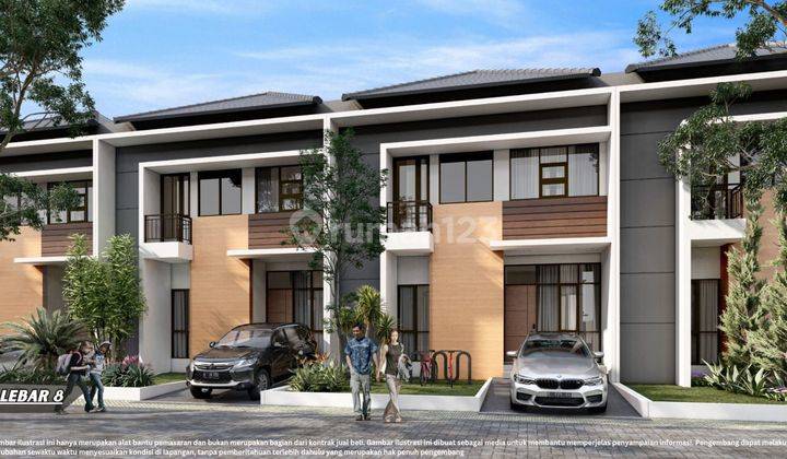 Rumah Minimalis Modern di pusat Bandung Selatan dengan lokasi strategis 1