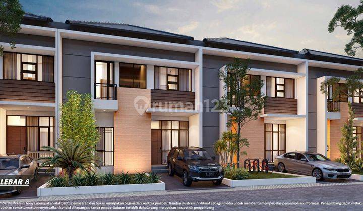 Rumah Minimalis Modern di pusat Bandung Selatan dengan lokasi strategis 2