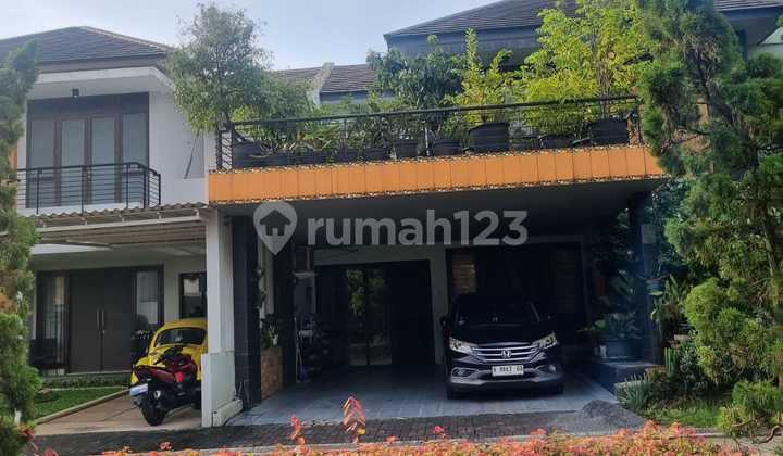 Dijual Rumah Semi Furnished, Lingkungan Adem di Green Cove BSD 2