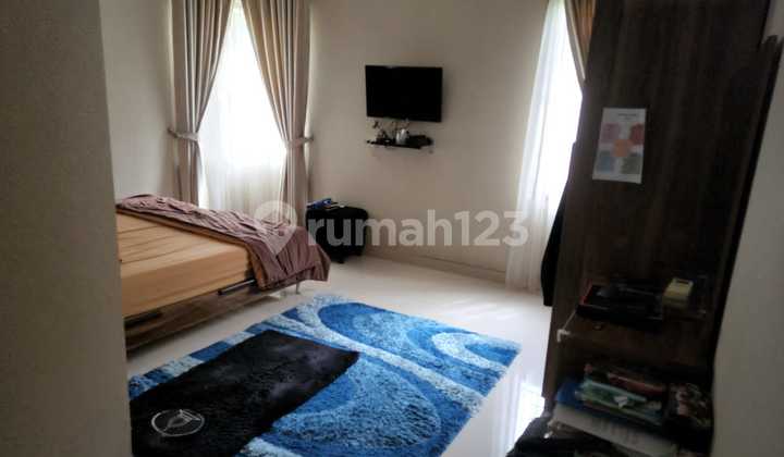 For Sale Corner House Facing Park, Semi-Furnished at Delatinos BSD 2