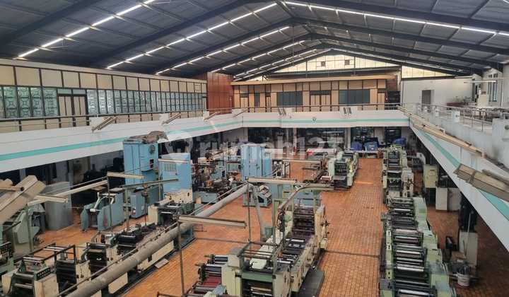 For Sale Land and Factory on the Side of the Main Road in South Jakarta For Sale Land and Factory on the Side of the Main Road in South Jakarta