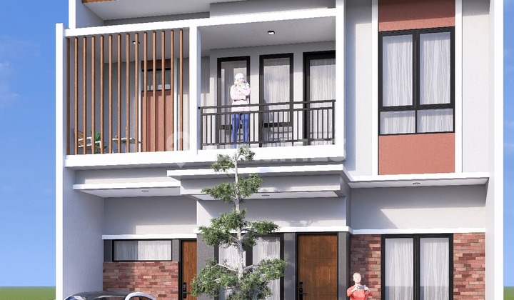 For Sale: Park-Facing House with Granite Flooring in Kencana Loka BSD 2