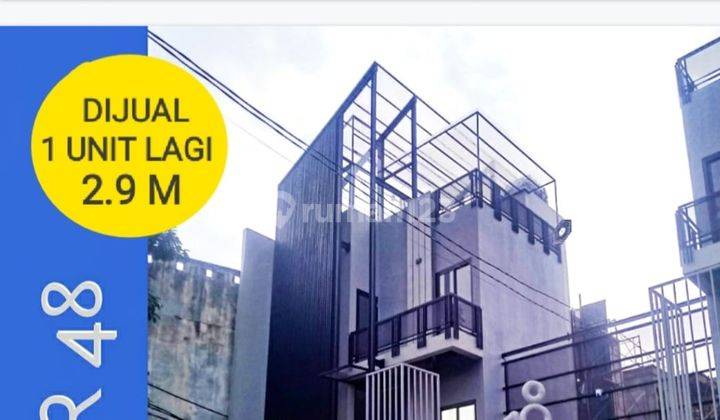 Dijual Rumah 3 Lantai di Komplek Pln Cipete Selatan 2