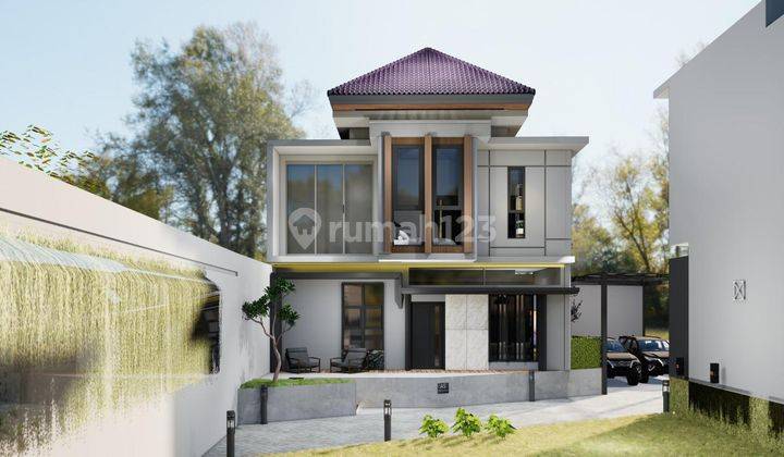 Rumah 2 Lantai Baru SHM Dibawah 2 M + Private Pool di Kaliurang 1