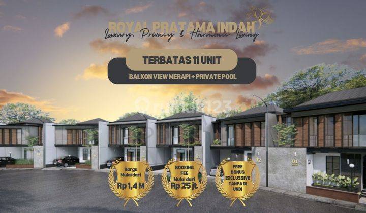 Dijual Rumah 2 Lantai Minimalis Baru Dekat Ugm Dan Uii Kaliurang 1