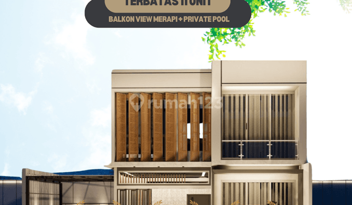 Dijual Rumah 2 Lantai Minimalis Baru Dekat Ugm Dan Uii Kaliurang 2