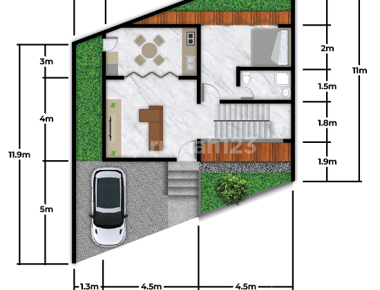 Dijual Cepat Rumah 2 Lantai Jogja Utara Dekat Kampus Uii Kaliurang Km 10 2