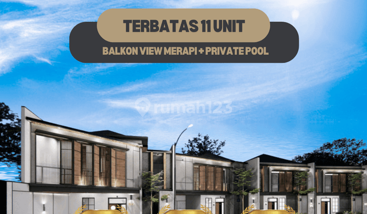 Dijual Rumah 2 Lantai Baru di Jogja Utara Dekat Rs Sarjito Kaliurang Km 10 Pasar Gentan 1