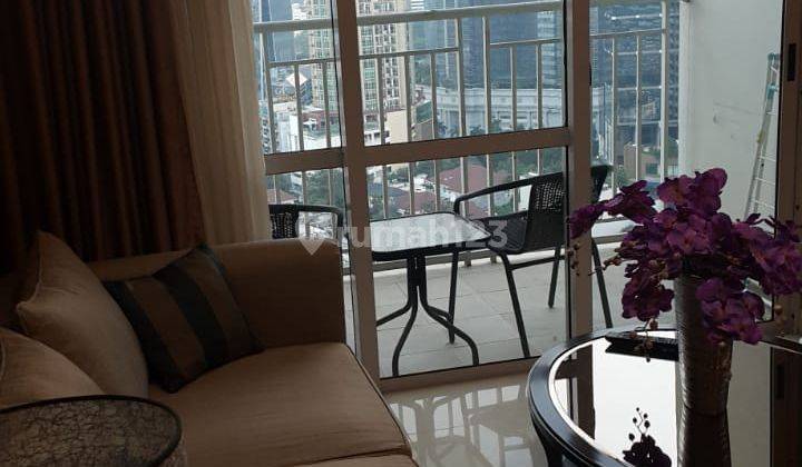 ruang tamu apartment denpasar residences bagus 2