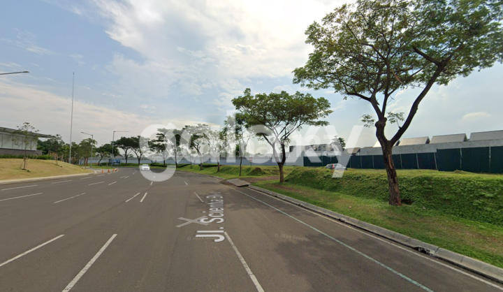 Tanah di Jalan Scientia Boulevard Gading Serpong Blok H