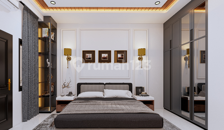 Rumah Baru di Duri Kepa Lebar 6 Meter Full Furnished