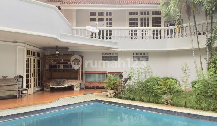 Rumah Mewah Super Luas 1.644 M2; di Kebayoran Baru - Jakarta Selatan | Premium Area, Lingkungan Elite