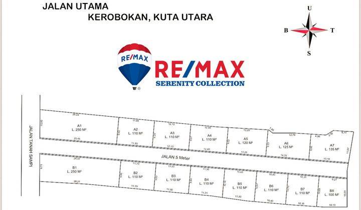 Selling plots of land in Kerobokan Kaja, North Kuta 2