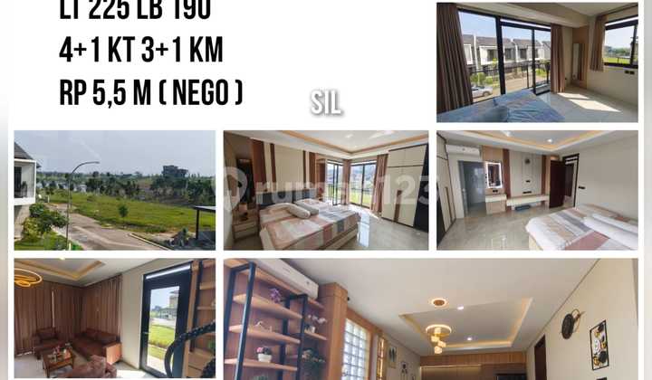 Jual Rumah Hoek Mewah Full Furnished Tatar Punawangi Kota Baru Parahyangan 1