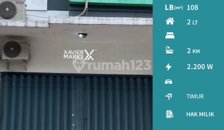 Ruko 2 Lantai Kawasan Komersial di Ijen Malang