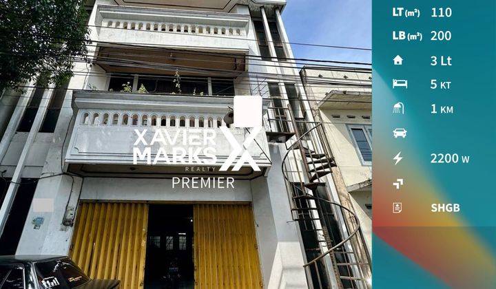 Ruko 3 Lantai Kawasan Bisnis di Oro-oro Dowo Malang 1