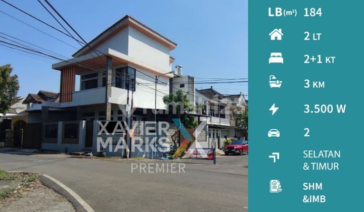 Rumah Hook Semi Furnish di Pandanwangi Malang