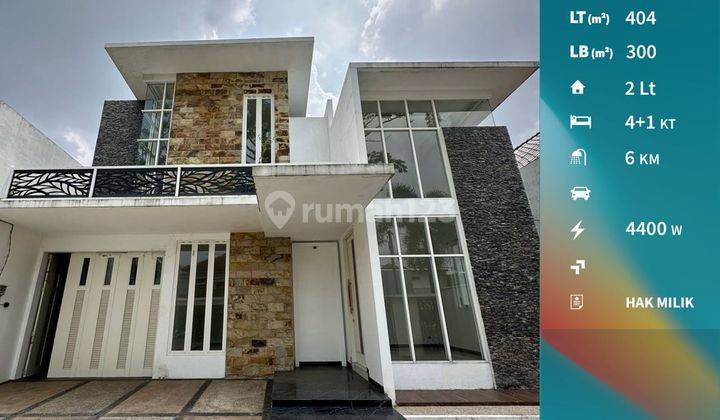 Rumah Main Road Araya Malang Mewah 2 Lantai 1