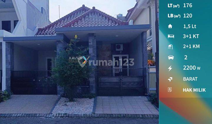 Rumah Semi Furnish Baru Renovasi di Pondok Blimbing Indah Malang 1