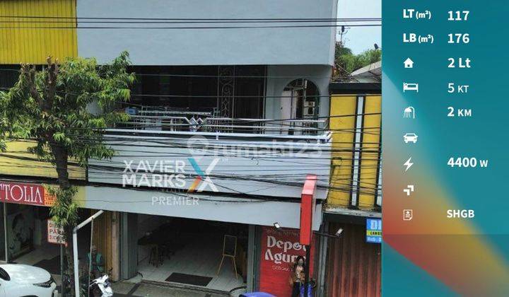 Ruko Kawasan Bisnis dan Kuliner di Basuki Rahmat Malang 1