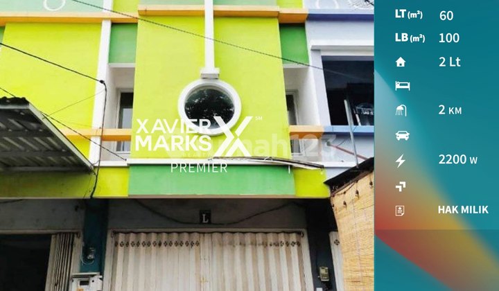 Ruko 2 Lantai Kawasan Kampus di Jl Gajayana Malang Ruko 2 Lantai Kawasan Kampus di Jl Gajayana Malang