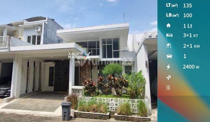 Rumah Mewah Full Furnish di Ijen Nirwana Malang 1