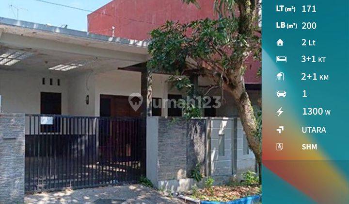 Rumah Dekat Rs Persada di Pondok Blimbing Indah Araya Malang 1