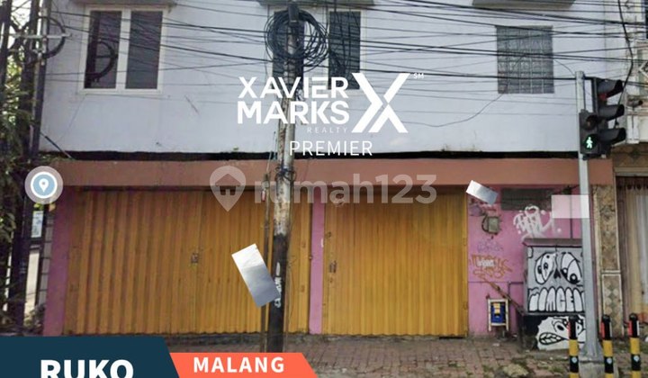 Ruko Dekat Alun-alun di Jl Hasyim Ashari Malang