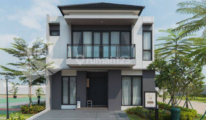 Rumah modern luxury 2 lantai akses tol mudah 1