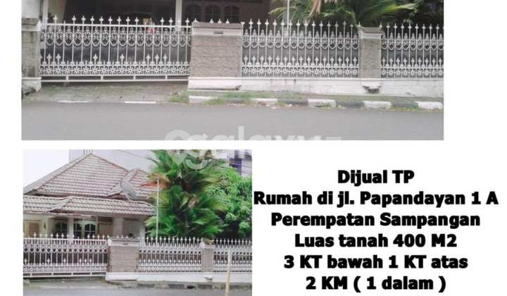 Rumah Pinggir Jalan Dekat Sam Poo Kong Jl. Papandayan Semarang 1