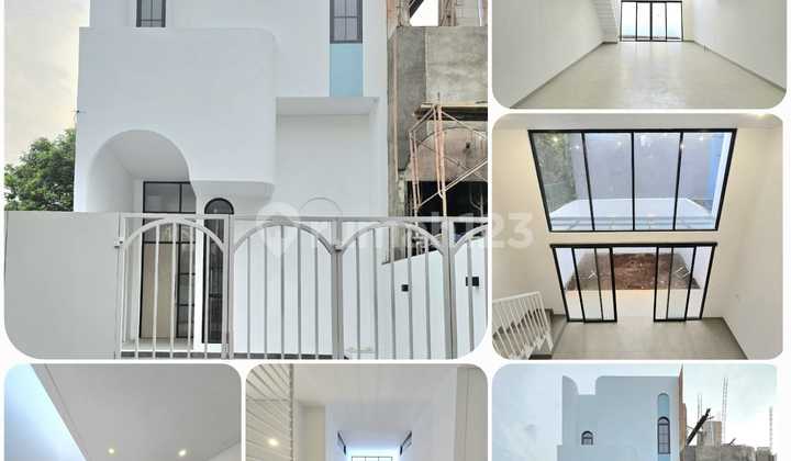 Dijual Rumah Cantik Little Santorini Joglo Jakarta Barat