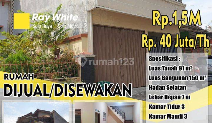 Dijual Rumah di Panularan, Laweyan 1