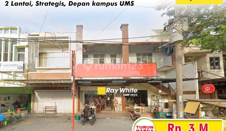 Dijual Ruko di Gonilan, Kartasura, dekat Kampus UMS Solo Barat 2