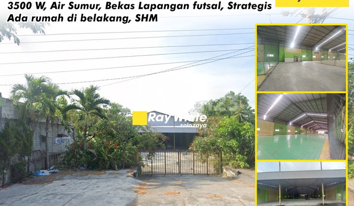 Warehouse Former Futsal Court for Sale in Tawangsari Sukoharjo