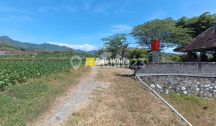 Strategic Land Location Near Krisak Reservoir Wonogiri, Suitable for Warehouses & Tourism.