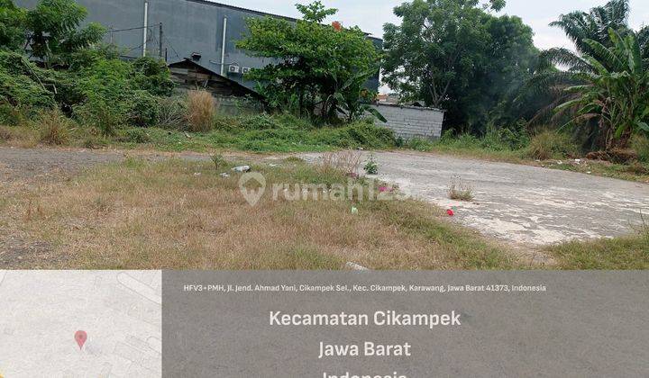 Tanah di Jl A.yani Cikampek, Cikampek SHM 7.000 m² 2