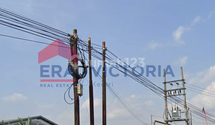 Land 2450 m2 with SHM in Kaliombo, Kediri City, Suitable for Various Businesses or Residences.