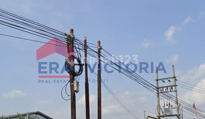 Land 2450 m2 with SHM in Kaliombo, Kediri City, Suitable for Various Businesses or Residences.